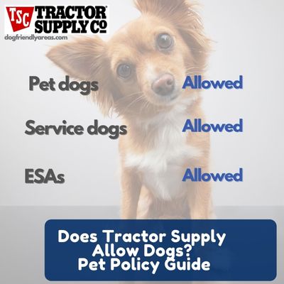 Does Tractor Supply Allow Dogs