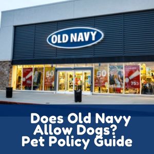 Does Old Navy Allow Dogs