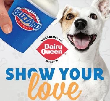 does dairy queen give free ice cream to dogs