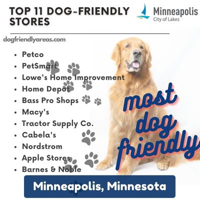 11 Most Dog Friendly Stores Minneapolis, Minnesota
