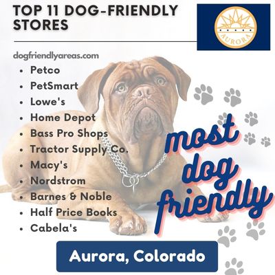 11 Most Dog Friendly Stores in Aurora, Colorado