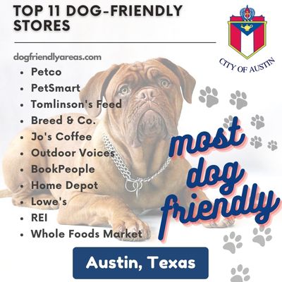 11 Most Dog Friendly Stores in Austin, Texas