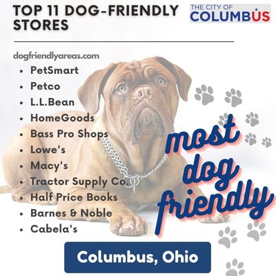 11 Most Dog Friendly Stores in Columbus, Ohio