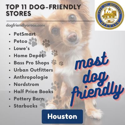 11 Most Dog Friendly Stores in Houston