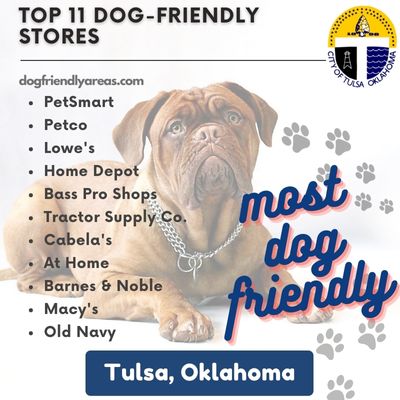 11 Most Dog Friendly Stores in Tulsa, Oklahoma