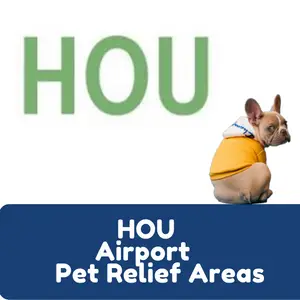 HOU Airport Pet Relief Areas