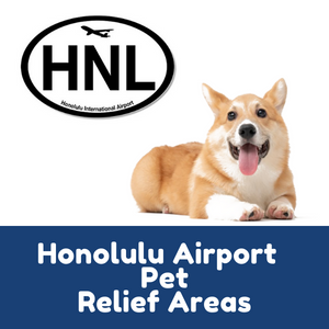 Honolulu Airport Pet Relief Areas