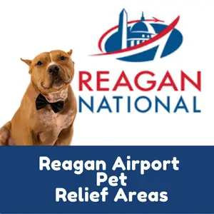 Reagan Airport Pet Relief Areas