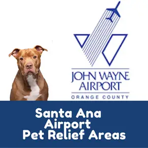Santa Ana Airport Pet Relief Areas