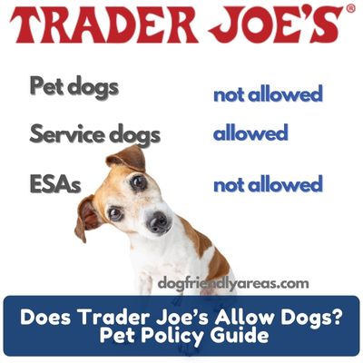 Does Trader Joes Allow Dogs